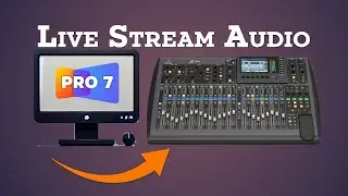 Setup LIVE Stream Audio IN and OUT of ProPresenter
