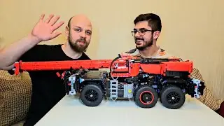 4 МЕСЯЦА! Обзор MOC Lego Technic Rough Terrain Crane 6x6 200 cm
