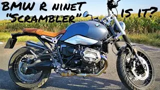 BMW R nineT Scrambler (2020) | Akrapovič exhaust | short test ride + extra :)