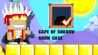 GrowTopia -  Buying Cape of shadow  + showcase  !