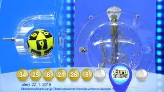 Euromiliony - 22. 1. 2019