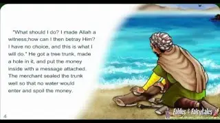 the tree trunk of honesty -  learn English with fairy tales