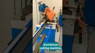 aluminium single head automatic cutter #shortsfeed #future #glassfurniture #interior