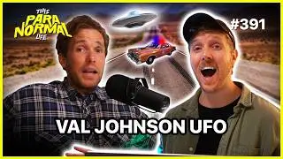 The Time a UFO Crashed Into Cop Car - The Val Johnson Incident