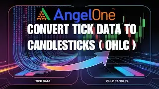 Converting Tick to OHLC to Candlesticks ( AngleOne )