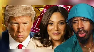 Donald Trump vs Kamala Harris Epic Rap Battles Of History (REACTION)