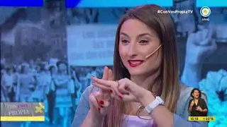 Vanesa Barán en Con vos propia