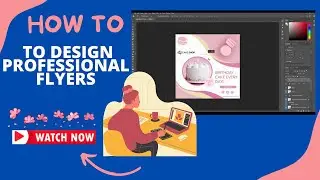 Design Professional Flyers For Pastries - Part 1 | MoDo Tutorials