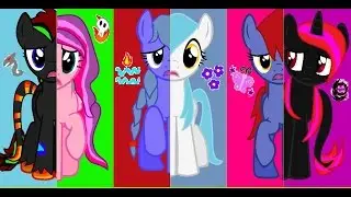 What My Cutie Mark Is Telling Me Mane 6 base edit Speedpaint