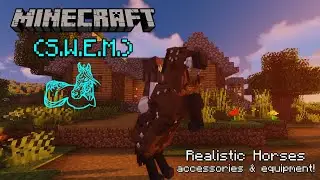 Becoming an Official HORSE GIRL | Minecraft: SWEM Mod