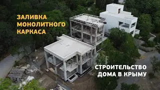 Монолитный каркас частного дома