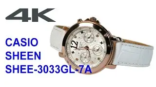 Casio Sheen SHE-3033GL-7A Ladies Watch