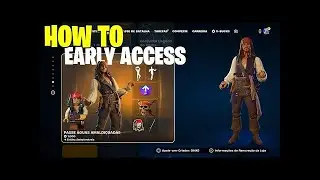 How to get EARLY Access to Jack Sparrow skin..! (After being Removed)