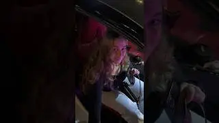 She really ran away from them 