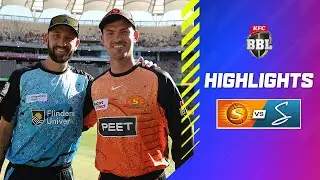 Perth Scorchers v Adelaide Strikers Match Highlights | 