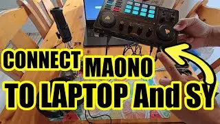 How to use maono in your laptop and streamyard II Unboxing #diy #tutorial #maonocaster  #streamyard