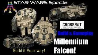 Crossout - Star Wars Special! - Millennium Falcon - Build and Gameplay