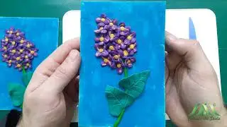 ЛЕПИМ СИРЕНЬ | КАРТИНА ИЗ ПЛАСТИЛИНА | ОБРАЗЦОВЫЙ ХУДОЖЕСТВЕННЫЙ КОЛЛЕКТИВ «КЕРАМИК АРТ-СТУДИЯ