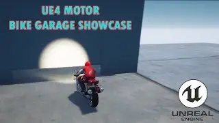 UE4 | Working Motobike Garage