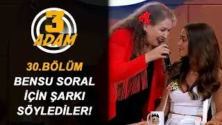 Suzan Kardeş, Bensu Soral'ın Kaşları İçin Şarkı Söyledi! | 3 Adam