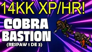 [Tibia Onde Upar - ED/MS 400+] - Cobra Bastion (14kk/hr) - Rota 1 de 3