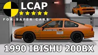 LCAP (#1) - 1990 Ibishu 200BX Safety Crash Test | BeamNG.drive