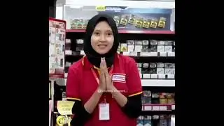 Mbak kasirnya auto kaget dong !! 😱 kasir indomaret
