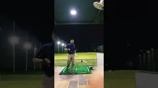 Golf practice 1 wood
