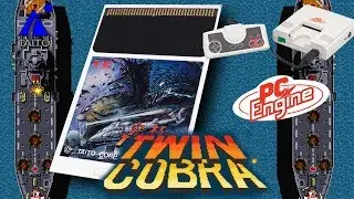 Kyūkyoku Tiger/Twin Cobra [ PC Engine/TurboGrafx-16 ] Full Playthrough