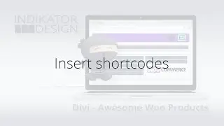 08 Insert shortcodes - Divi – Awesome Woo Products
