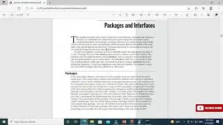 Packages in Java | Access Modifier using Packages
