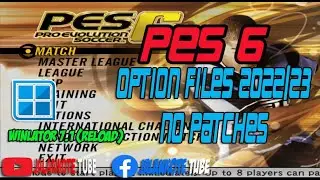 PES 6 WINLATOR 7.1 RELOAD + OPTION FILES NO NEED PATCHES