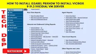 How to Install Vicibox 9 |9.3 |Vicidial Vm server|Tech-DSP