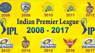 Winners of IPL 2008 - 2017 ||must watch||Latest Update