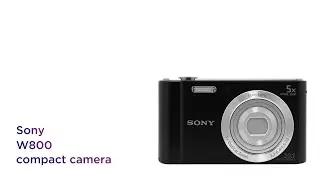 Sony W800 Compact Camera - Black | Product Overview | Currys PC World