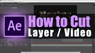 How to Cut a Layer in After Effects | How to Trim and Cut Video