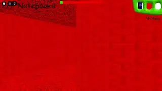 Trying to beat baldis basics (But on roblox)