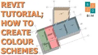 Revit Tutorial: How to Create a Colour Scheme Plans and Legends