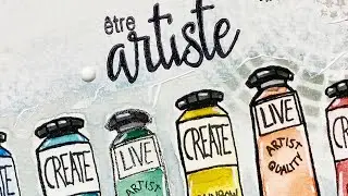 Tuto art journal : ma première page 😇