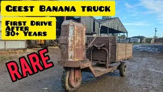 Rare 1950s Geest Banana Truck - First drive after 30+ years