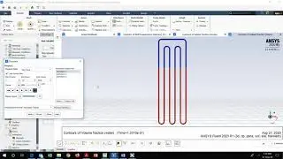 Pulsating Heat Pipe Flow Simulation