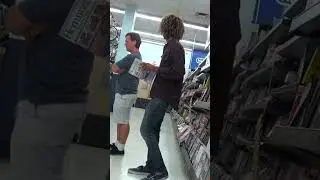 He slammed down that magazine! 😂😂
