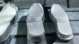 shoes making dai through CNC machine