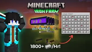 The Ultimate Iron Farm You Will Ever Need in Minecraft 1.21+