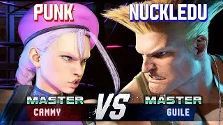 SF6 ▰ PUNK (Cammy) vs NUCKLEDU (Guile) ▰ High Level Gameplay
