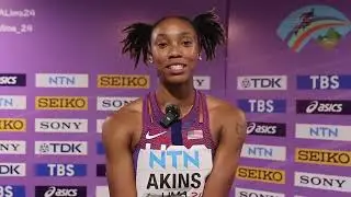 South Carolina's Zaya Akins Earns Bronze In Women's 400m At World U20 Championships 2024