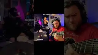 Itsy Bitsy Spider #guitaristsofyoutube #drummersofyoutube #vocalist #metal #8string #8stringguitar