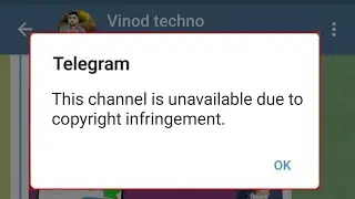 Telegram This channel is unavailable due to copyright infringement. Problem | Telegram Problem