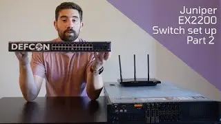 Setup VLANs with Juniper EX2200 Switch, OpenWRT and Proxmox (2/3)