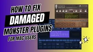 [HOW TO FIX] MONSTER Plugins Detected As DAMAGED in MAC OS (Terminal Trick)